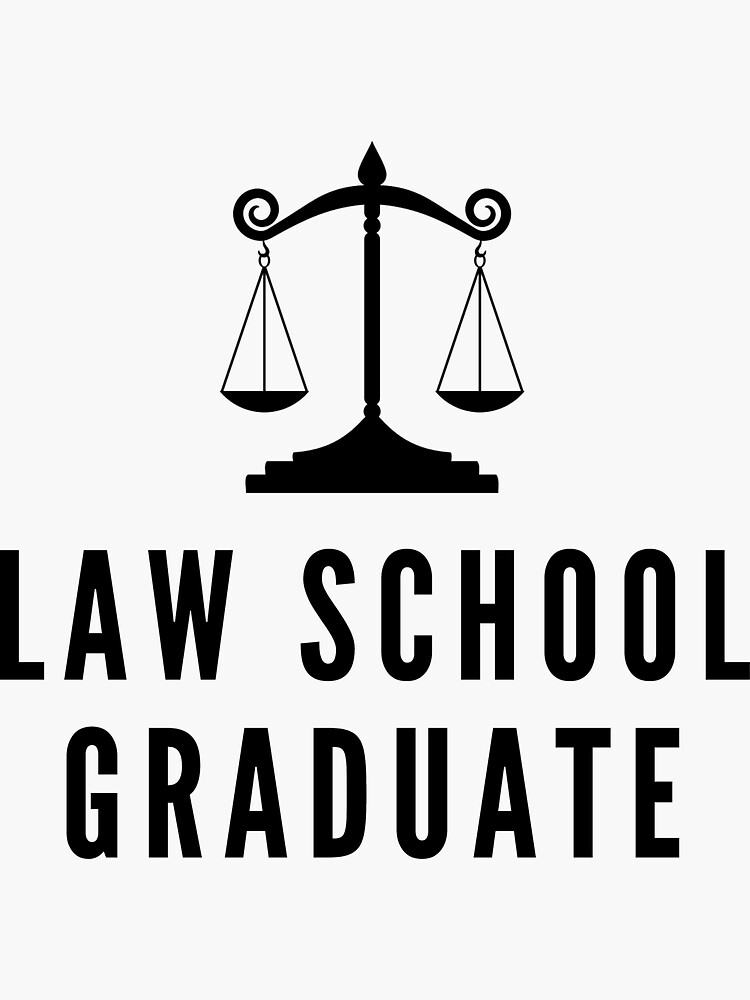 law-school-graduate-sticker-for-sale-by-imjenn-redbubble