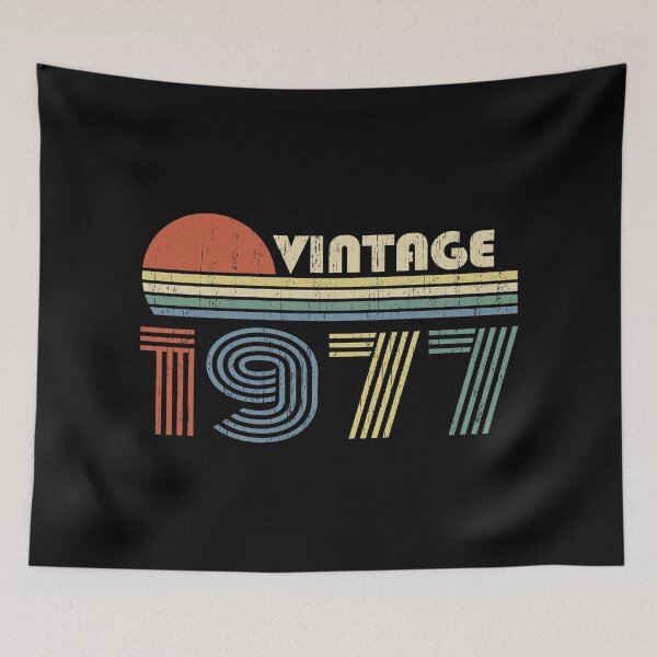 Item preview, Vintage 1977 43rd Birthday Gift Born In 1977 43 Years Old VT170820 designed and sold by Takatv.