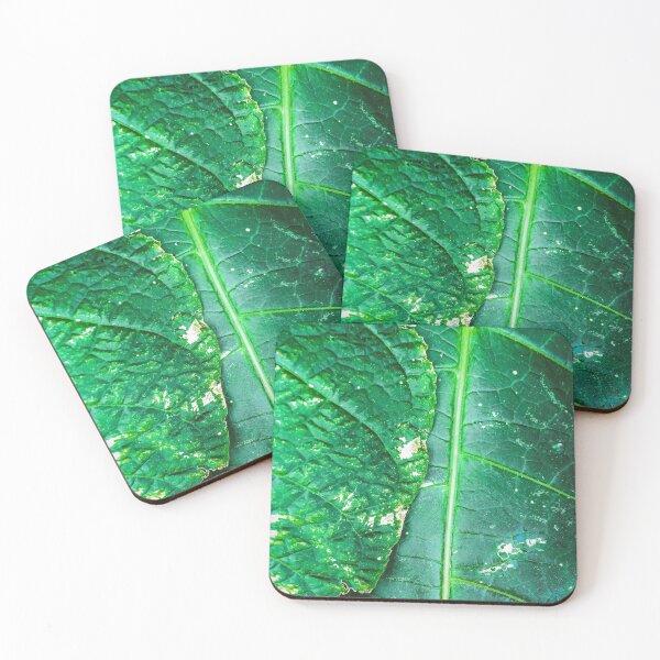 Item preview, closeup green leaves texture background designed and sold by Mrvell.