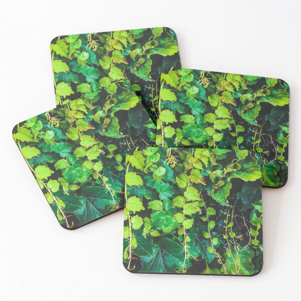 Item preview, closeup green ivy leaves garden texture background designed and sold by Mrvell.
