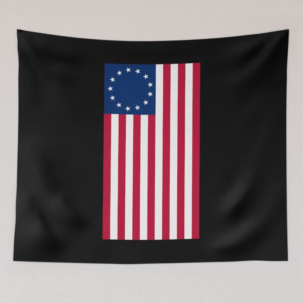 Item preview, Vertical Betsy Ross Flag print designed and sold by NoveltyMerch.
