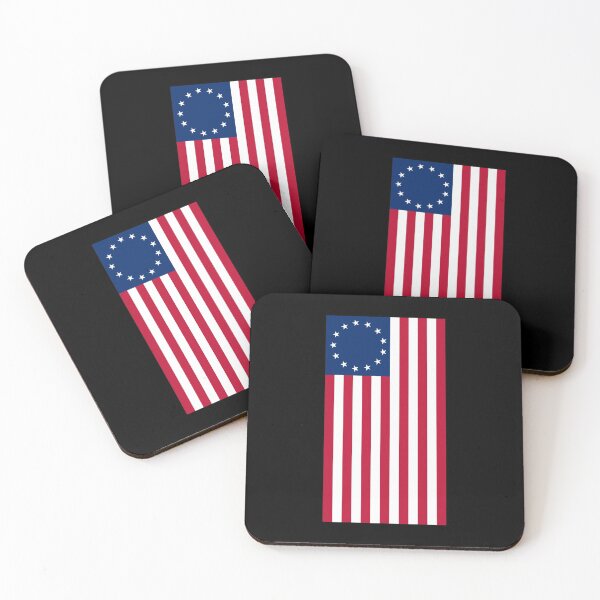 Item preview, Vertical Betsy Ross Flag print designed and sold by NoveltyMerch.