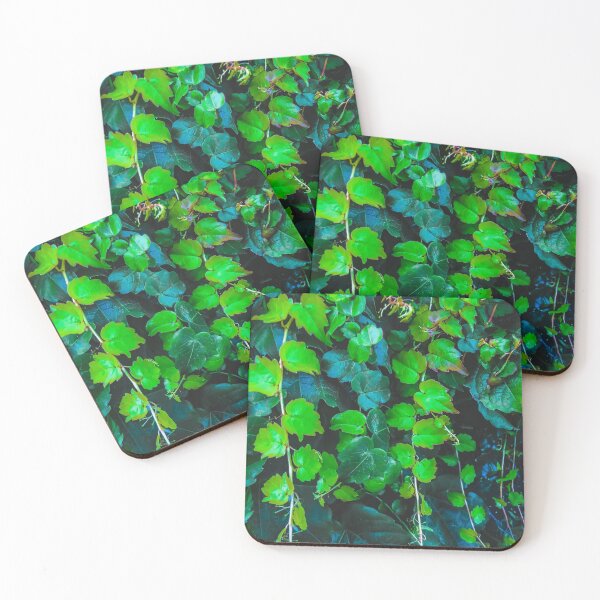 Item preview, green ivy leaves texture background designed and sold by Mrvell.