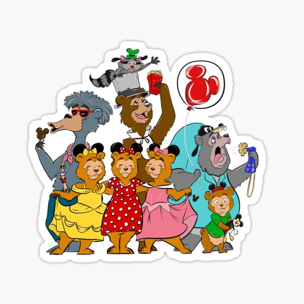 Country Bear Jamboree Sticker