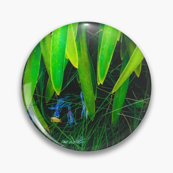 Item preview, closeup green leaves plant with green grass designed and sold by Mrvell.