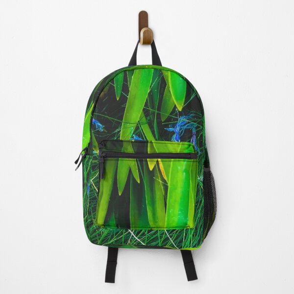 Item preview, closeup green leaves plant with green grass designed and sold by Mrvell.
