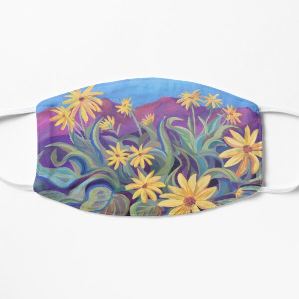 Yellow Balsam Root Flat Mask