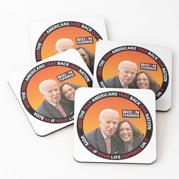 Item preview, Biden Harris 2020 The Year Americans Take Back Our Nation - in orange designed and sold by Neil Feigeles.