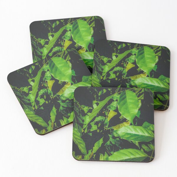 Item preview, green leaves texture background designed and sold by Mrvell.