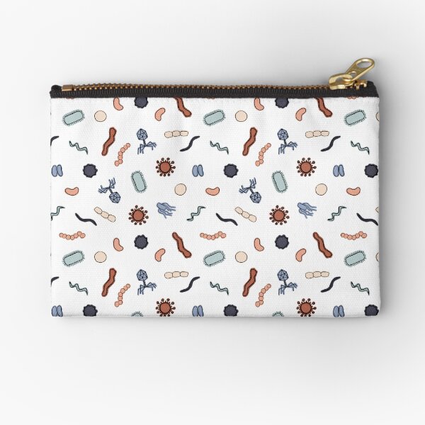 Item preview, Vintage Microbiology - Black Outlines on White designed and sold by Hodgepodge Bricolage.