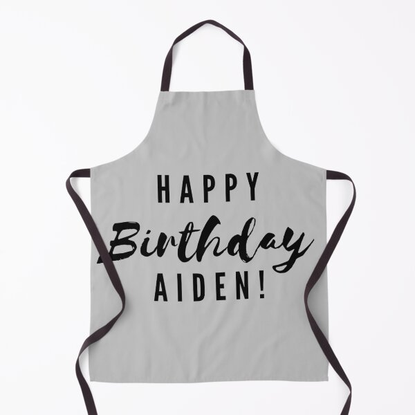 Item preview, Happy Birthday Aiden! designed and sold by CreativeText.