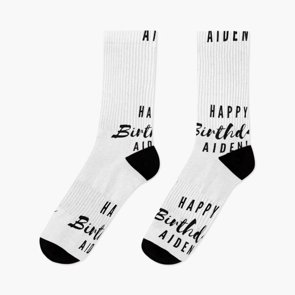 Item preview, Happy Birthday Aiden! designed and sold by CreativeText.