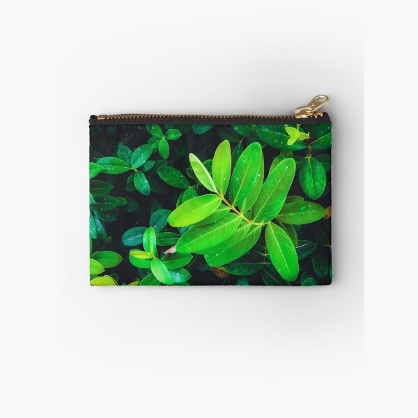 Item preview, closeup fresh green leaves texture background designed and sold by Mrvell.