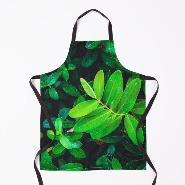 Item preview, closeup fresh green leaves texture background designed and sold by Mrvell.