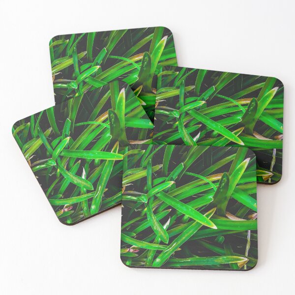 Item preview, closeup green leaves texture background designed and sold by Mrvell.