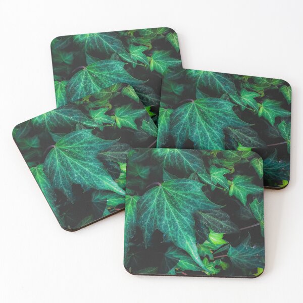 Item preview, closeup green ivy leaves background designed and sold by Mrvell.