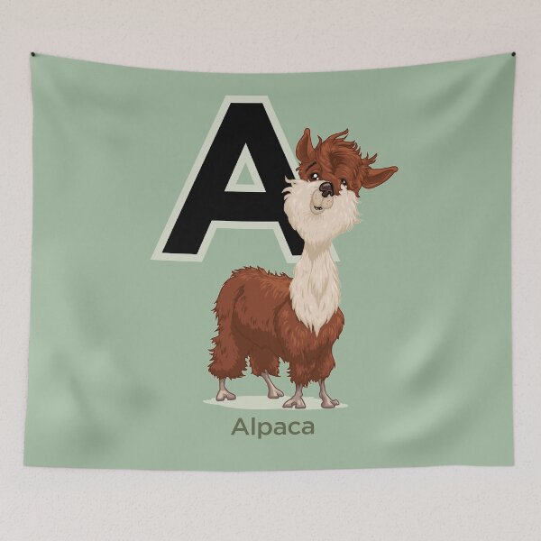 Item preview, A for Alpaca designed and sold by timmyce.