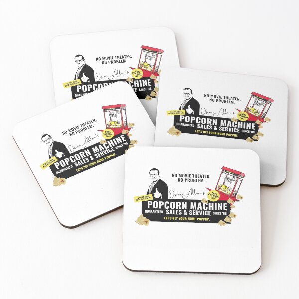 Item preview, Oscar Allan's Popcorn Machine Sales  designed and sold by The Masked Designer.