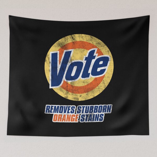 Item preview, Vote Removes Stubborn Orange Stains - Anti Trump designed and sold by el-em-cee.