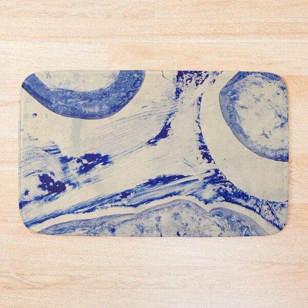 Item preview, Blue Blobs I for large products designed and sold by asmsp.