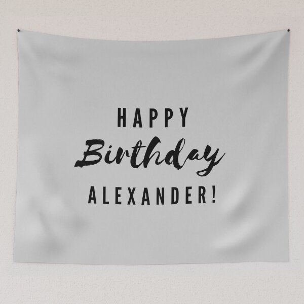 Item preview, Happy Birthday Alexander! designed and sold by CreativeText.