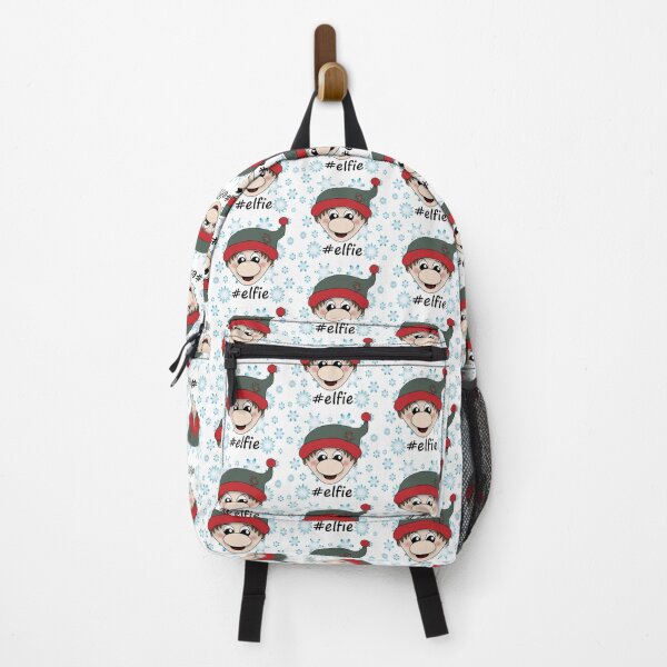 Item preview, #elfie Boy Elf Snowflakes Christmas Selfie Pun designed and sold by DesignsofWhimsy.