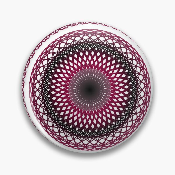 Item preview, Raspberry Rotations - Mandala designed and sold by flightedbird.