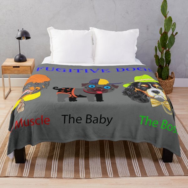 Item preview, 3 Fugitive Dogs designed and sold by Dream Wear.