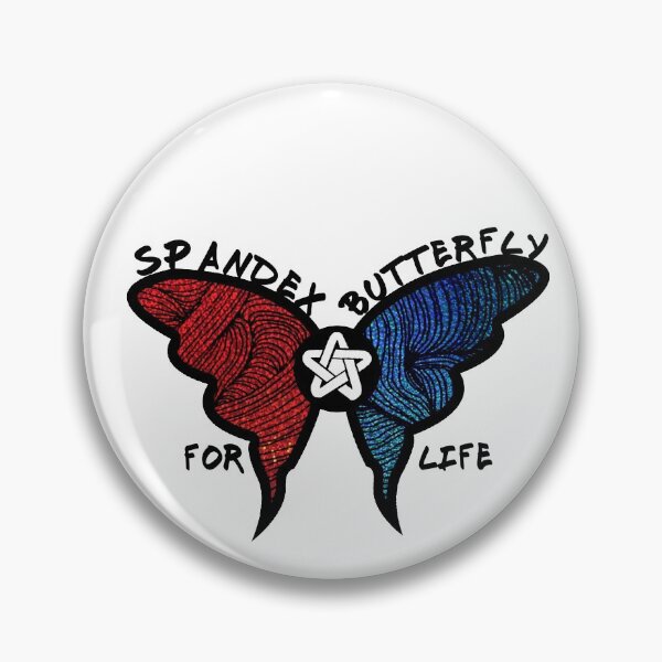 Item preview, Spandex Butterfly For Life w/ Text - Ninja Sex Party designed and sold by flightedbird.