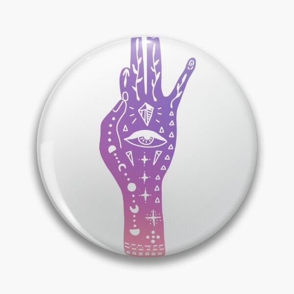 Item preview, Hand Crystal Eye Pink and Blue designed and sold by David Garry.