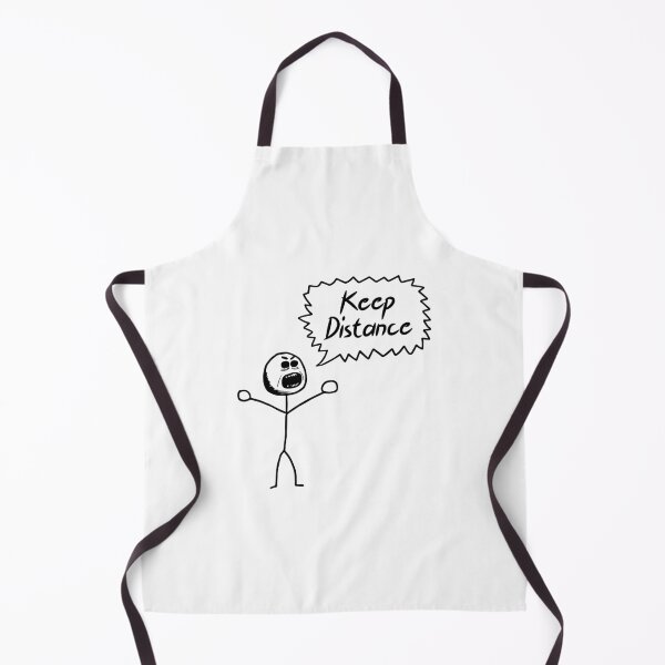 Item preview, keep distance funny t shirt designed and sold by gurvindersohi3.