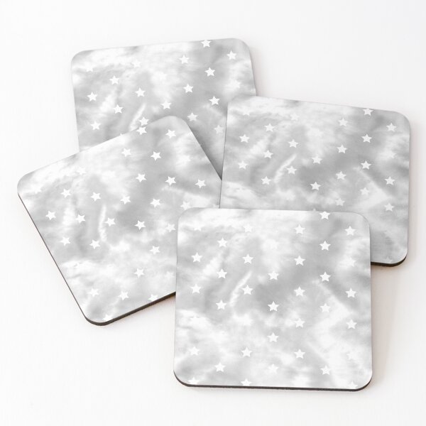 Item preview, Gray Tie-Dye and Stars designed and sold by Carolina Diaz.