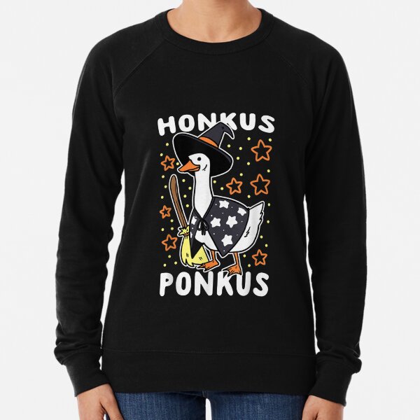 Divertido Halloween Brujas Pato Lindos Regalos Honkus Ponkus Sudadera ligera