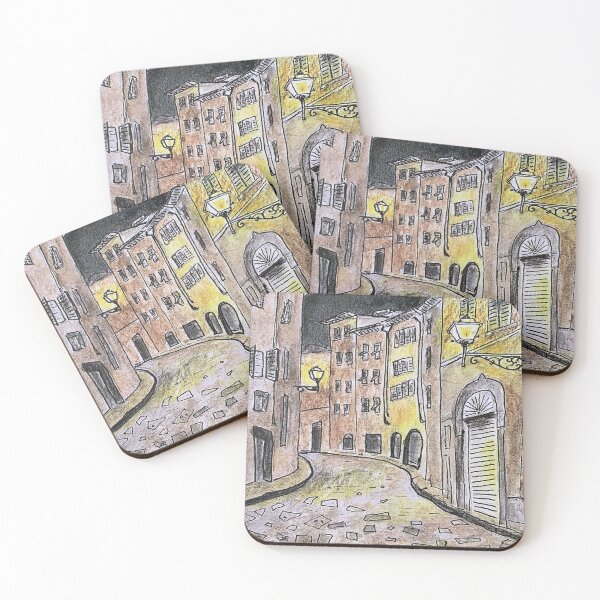 Item preview, Italian street scene designed and sold by asmsp.