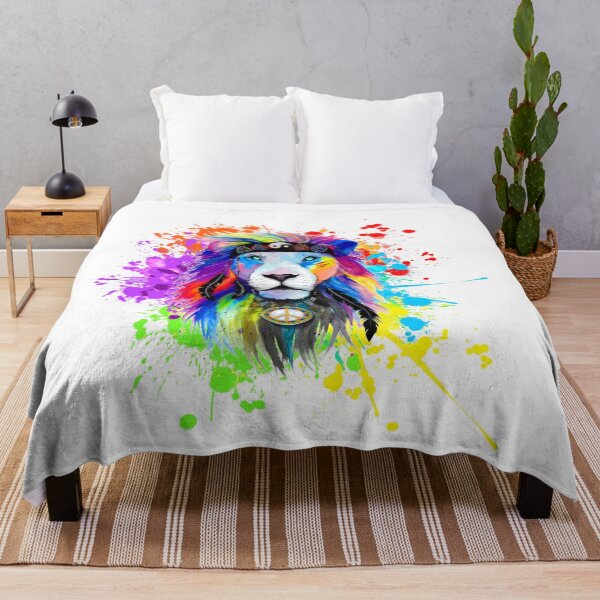 Item preview, Lion colorful designed and sold by TopDesignArt.