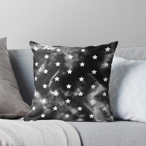 Item preview, Black Tie-Dye and Stars designed and sold by Carolina Diaz.