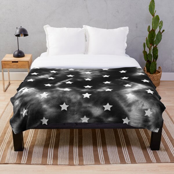 Item preview, Black Tie-Dye and Stars designed and sold by Carolina Diaz.