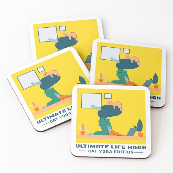 Item preview, Cat yoga edition designed and sold by THB designs.