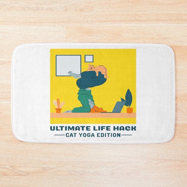 Item preview, Cat yoga edition designed and sold by THB designs.