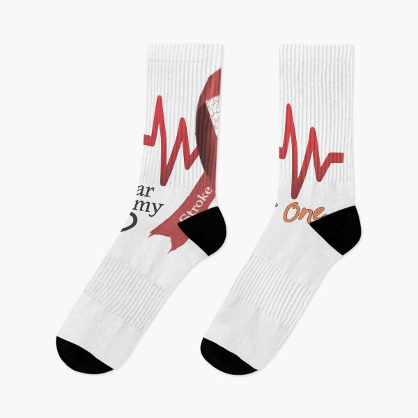 Item preview, Stroke Survivor I Wear Red For My Dad Red Ribbon designed and sold by Hanlar.