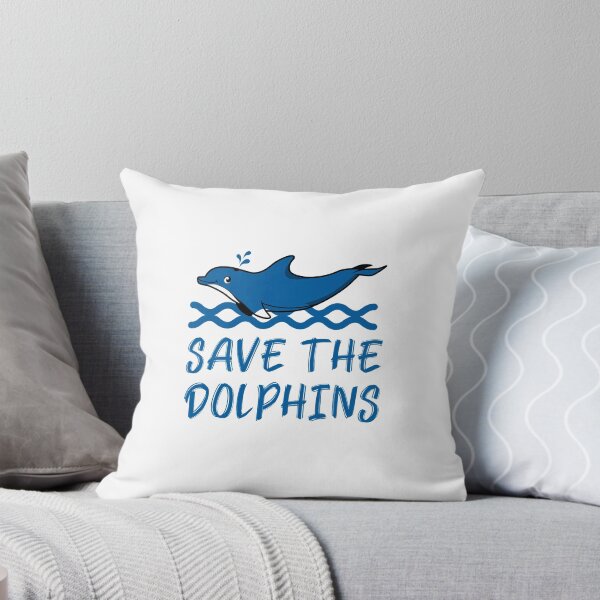 Item preview, Save the Dolphins Swimming Dolphin designed and sold by quoteology.