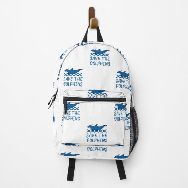 Item preview, Save the Dolphins Swimming Dolphin designed and sold by quoteology.