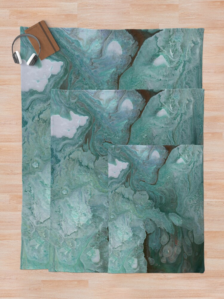 Alternate view of Sudden Thaw 3 Throw Blanket