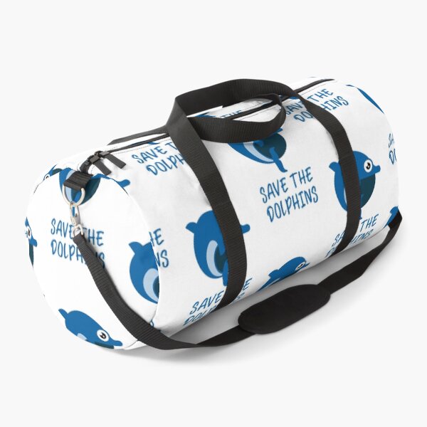 Item preview, Save the Dolphins Cute Cartoon Dolphin designed and sold by quoteology.