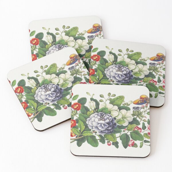 Item preview, Chinese botanical painting from the Qing Dynasty designed and sold by EsotericBotanic.