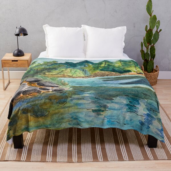 Item preview, Saco River watercolour designed and sold by asmsp.