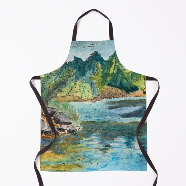 Item preview, Saco River watercolour designed and sold by asmsp.
