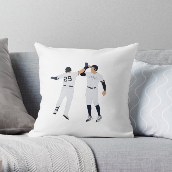 aaron judge and gio urshela  Sticker for Sale by kristaga0116