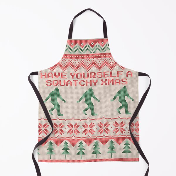 Item preview, Have Yourself a Squatchy Xmas Ugly Christmas Sweater Shirt designed and sold by strangeology.