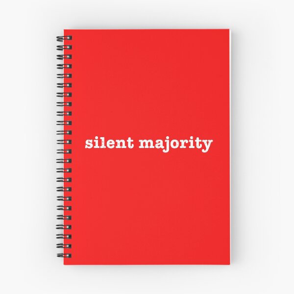 Item preview, Silent Majority (white text) designed and sold by SouthAndSunny.